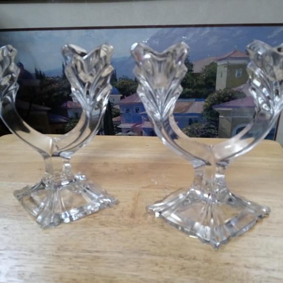 Princess House / Mikasa Crystals Accents Princess House Crystal Crossdishgermanymikasa